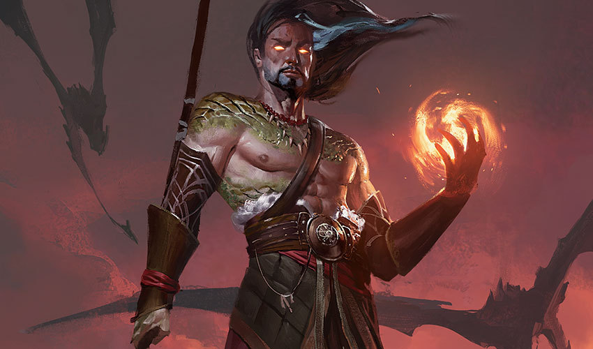 Sarkhan, Sangue de Fogo | Arte de: Grzegorz Rutkowski